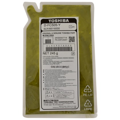 Toshiba E STUDIO 3505AC Yellow Developer (Genuine)