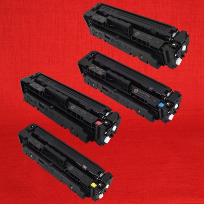 HP Color LaserJet Pro M454dn Toner Cartridges - Set of 4, Genuine (G4502)