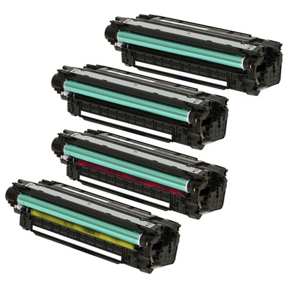 Toner Cartridges Set of Compatible with LaserJet Enterprise 500 Color MFP M575dn (N1101)