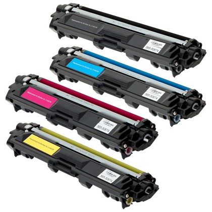 Toner Cartridges - Set of 4 Compatible with Brother MFC-9340CDW (N1225)